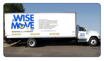 A Wise Move moving truck