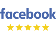 5 star rated by Facebook