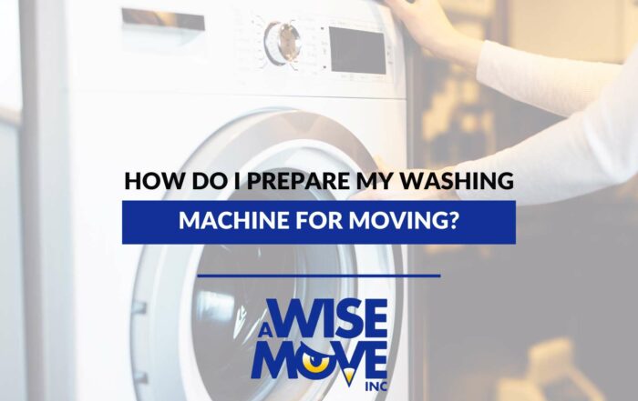 How Do I Prepare My Washing Machine For Moving?