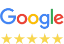 Five-Star Rated On Google